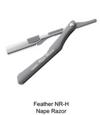Feather Professional Barber Nape Body Razor Made In Japan