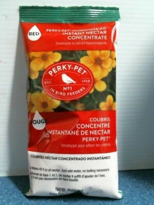 Perky-Pet 55002, No Boil Hummingbird Instant Nectar Concentrate, 8 oz., FS 