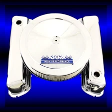 Chrome 302 valve covers and 302 emblem air cleaner for 302 ford engines