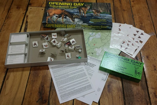 Opening Day A Deer Hunters Game Board Game 1990 Trivia Hunting KOZ 