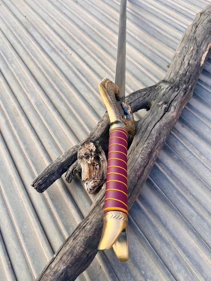 Wonder Woman God Killer Sword ,Carbon Steel Blade with Leather -Wrapped Handle - image 2 of 4