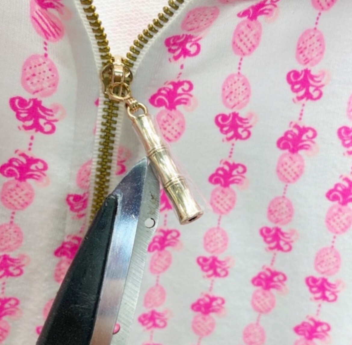 Lilly Pulitzer Pineapple Cropped Ronan Pullover View 5