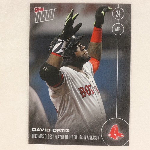 2016 Topps Now 389 David Ortiz