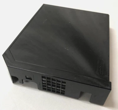 Nintendo WII OEM TOP BLACK COVER Shell Case Housing Part Replacement w/ Screen - Image 1 of 4