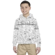 Kids Hoodie Science Logo Hoodie Unisex For Children