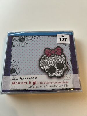 Monster High Ein Date Zur Geisterstunde Hörbuch 4 CDs Neu Ovp