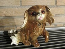 Alt Porzellan toller Rauchverzehrer Hund Alka Kunst  Geschenk sammeln Dekoration