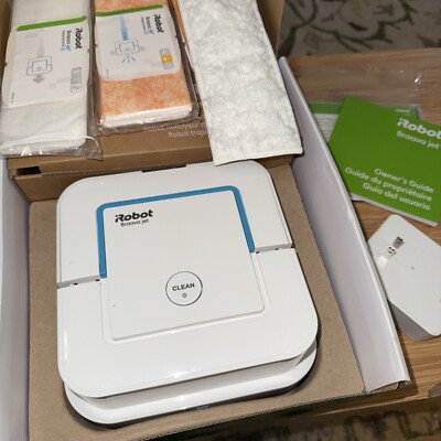 iRobot Braava Jet 240 Mopping Smart Robot Bluetooth Clean Hardwood/Tile/Stone