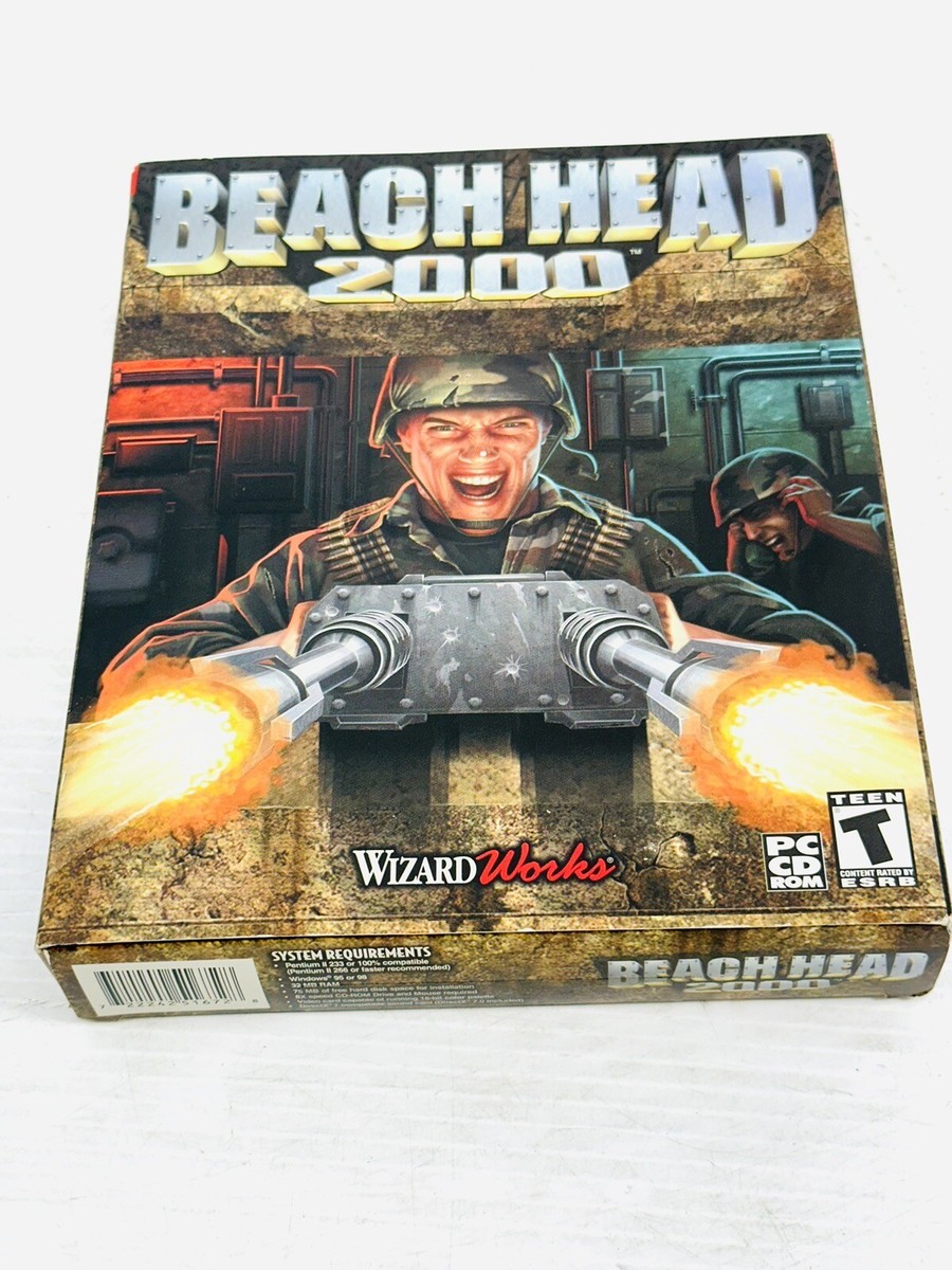 Big Box Beach Head 2000 Windows 95 98 PC 2000 Big Box New Factory