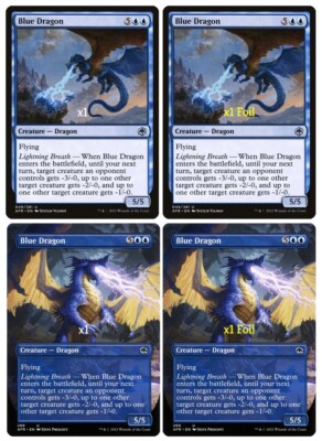MTG Adventures in the Forgotten Realms AFR Blue Dragon MINT