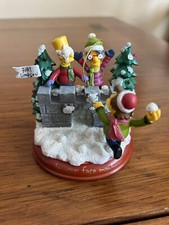 Simpsons Bradford Christmas Ornament Illuminated  In Your Face Man   NEW