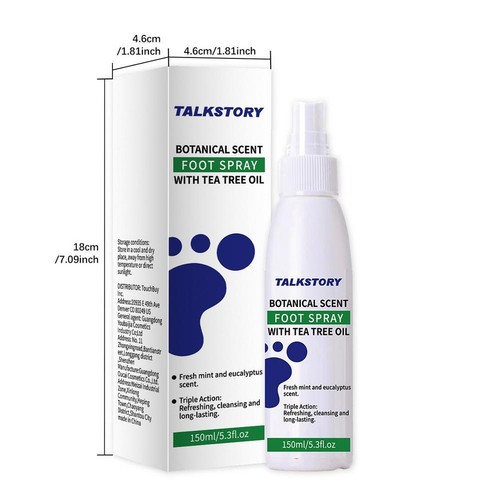 Foot Care Products for Dry and Deodorizing Feet Softening Heel Spray 150ml Y0 - Picture 9 of 9