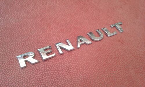 RENAULT Clio Megane Scenic Zoe Lettrage Chrome/Badge Emblem Letters/Schriftzug - Imagen 2 de 4