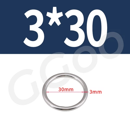 Edelstahl Rundringe / Rundring O-Ringe O-Ring Edelstahlringe Edelstahlring V2A - Bild 8 von 118