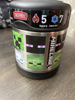 Minecraft Thermos Funtainer 10 Oz Stainless Steel Insulated Food Jar Ebay