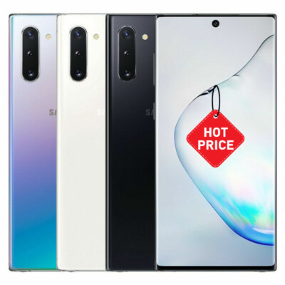 Original Samsung Galaxy Note10 N970U 256GB Factory Unlocked Smartphone Open Box