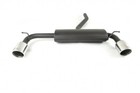 Duplex Échappement Sport pour Mercedes Benz Classe A W176 A200 Paquet AMG 100mm