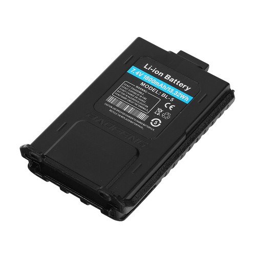 Batterie BaoFeng UV-5R Series 1800 mAh 7,4 V batterie Li-ion PMR radio?t radio amateur - Photo 3/6
