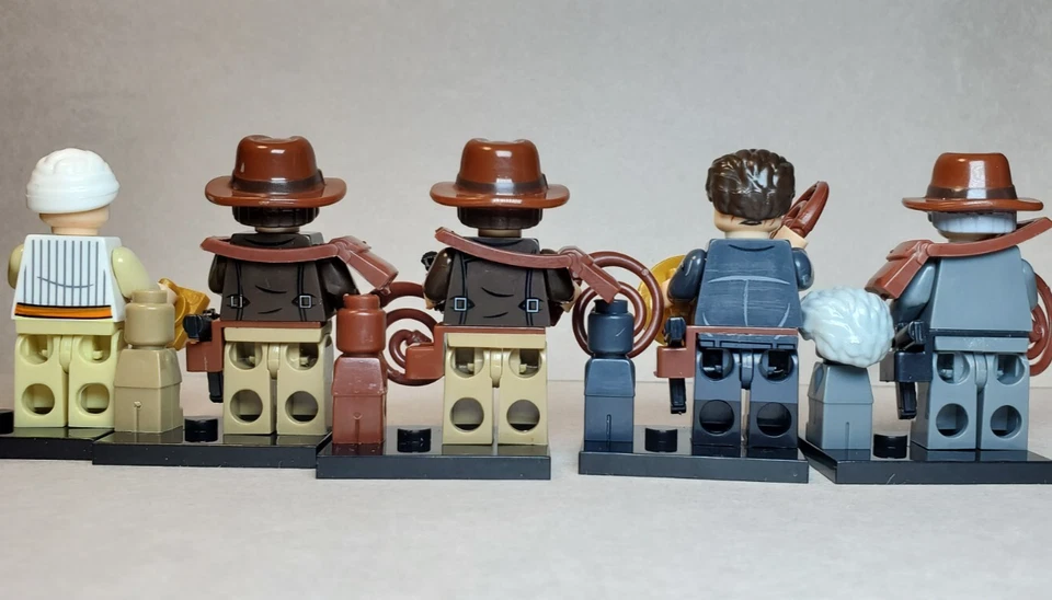 10 Custom Lego Indiana Jones Minifigures - Image 4 of 4