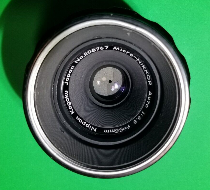 Micro-NIKKOR Auto1:3.5 f-55mm lens | eBay