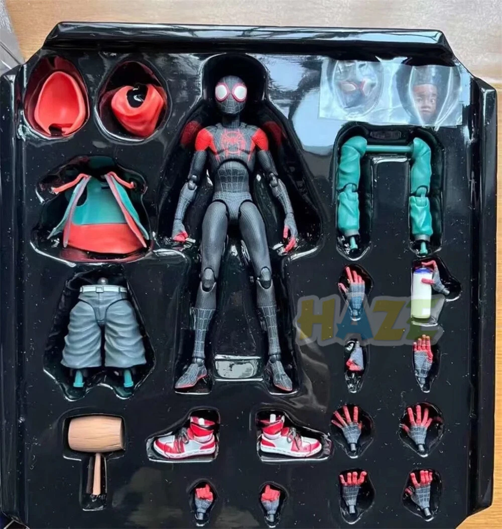 Diamond Select Figurine Miles Morales articulée à collectionner, Spider-Man