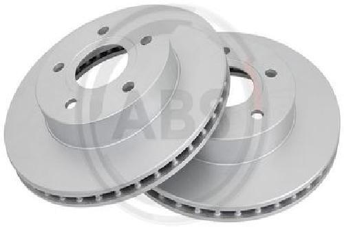 2x Original A.B.S. Brake Disc 17032 for Jeep