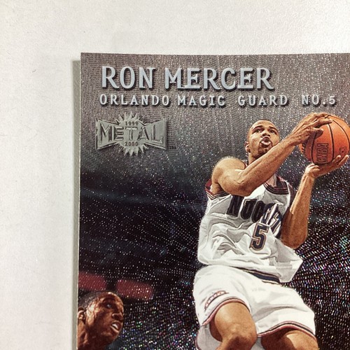 Ron Mercer Skybox Metal Card 1999-2000 NBA Orlando Magic - Picture 2 of 7