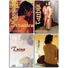 4 Massage DVD Set - Tantra Tuina und Ayurveda - Erotische und Heilmassagen - Neu