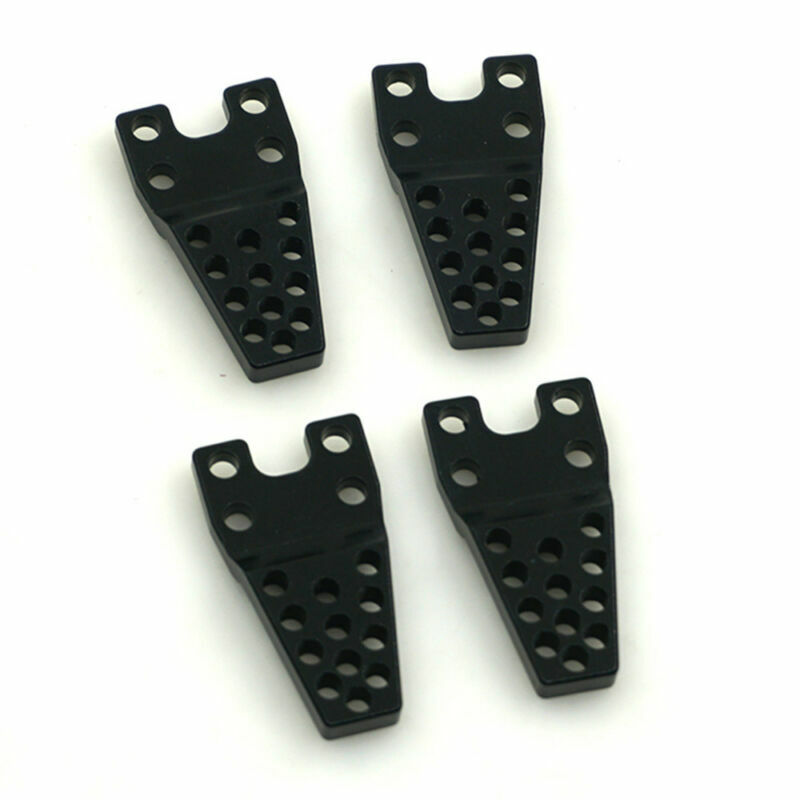 AXSPEED 4Pcs/set AlumLower Shock Mount lift Black For Axial SCX10 1/10 Crawler
