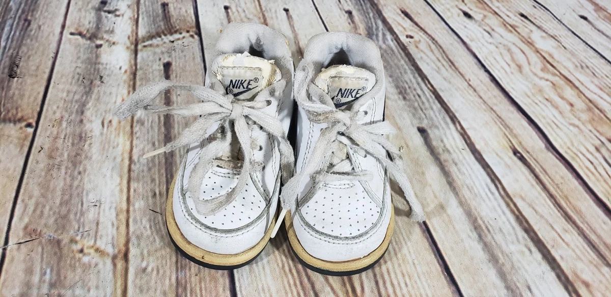 Vintage Nike 4C 951202 Shoes Kicks 150227 141 Toddler White eBay