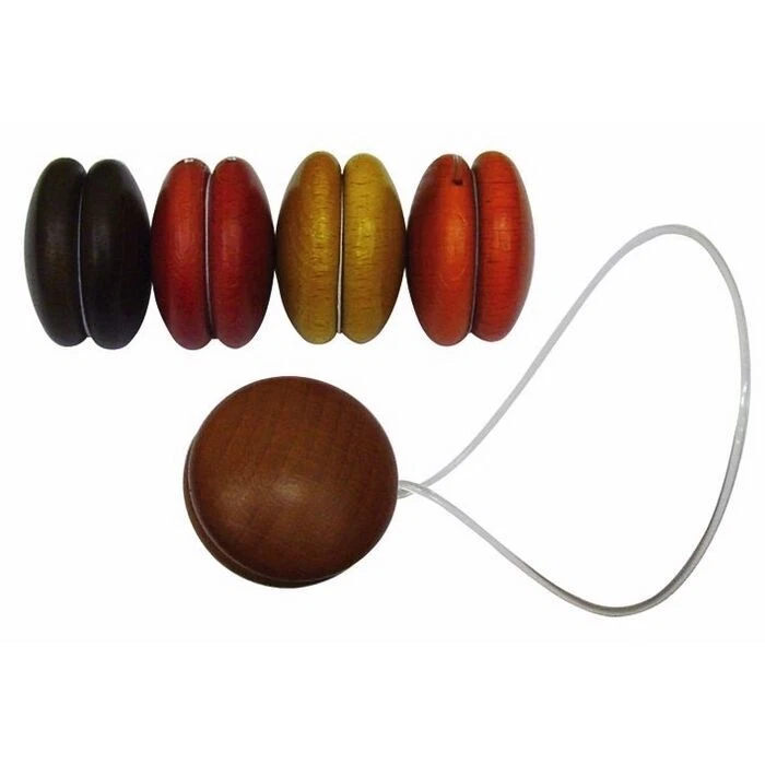 EAC Fermatenda Calamita Tondo in legno con Filo colore Noce