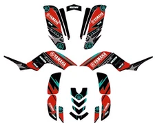 Fits Yamaha Raptor 660  GRAPHICS KIT STICKER DECALS YAMAHA RAPTOR 660