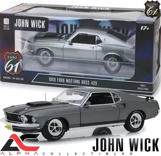 HIGHWAY 61 18016 1:18 1969 FORD MUSTANG BOSS 429