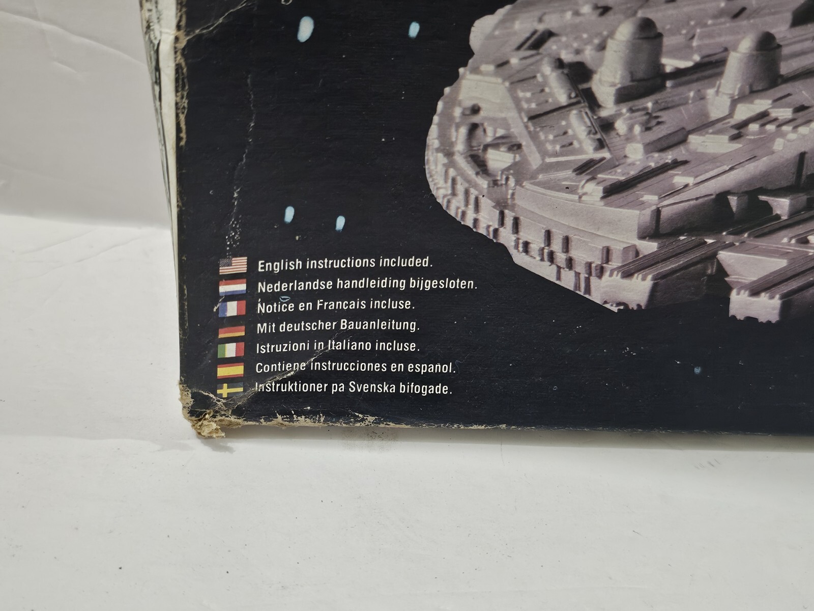 Vintage 1978 Monogram Battlestar Galactica Cylon Base Star Model Kit ...