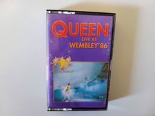 Queen Live Wembley 86 Cassette Tape Argentina Pressing EXC Cond Freddie Mercury