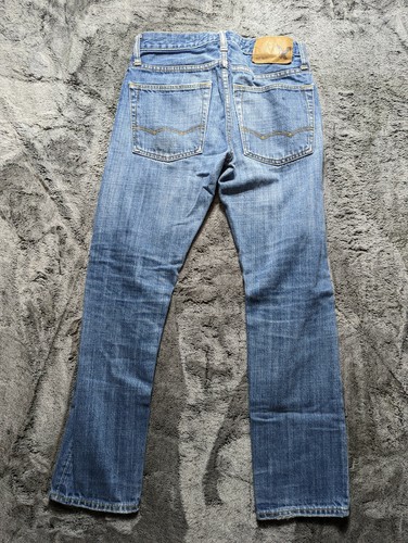 American Eagle Original Slim Straight Jeans Men's Size 26/28 Medium Wash - Picture 6 of 13
