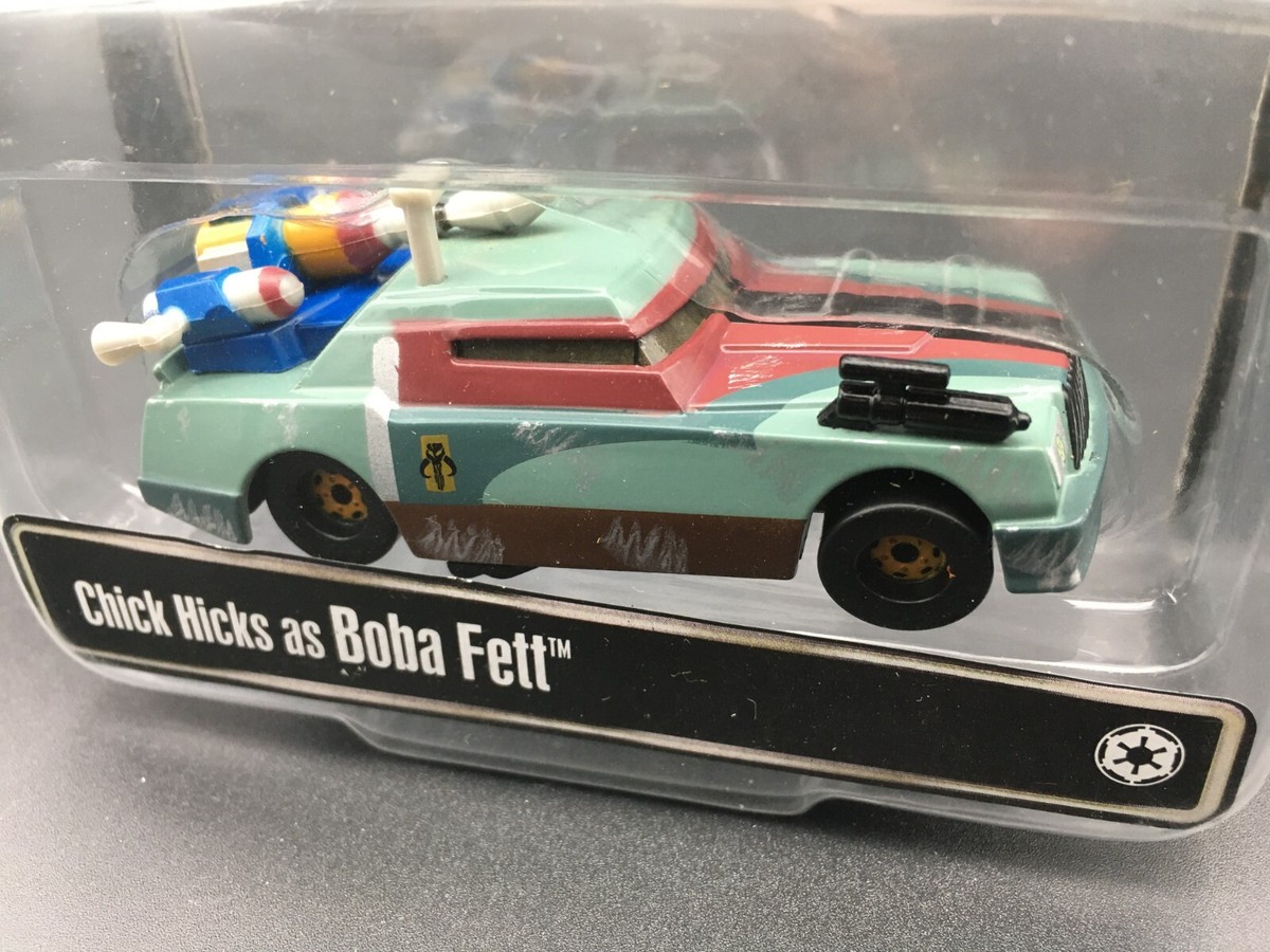 Disney Pixar Cars Chick Hicks as Boba Fett Mandalorian Armor