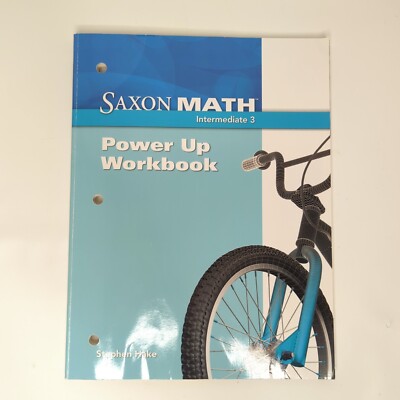 Saxon Math Power-Up Workbook Intermediate 3 