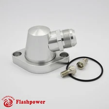 Billet Aluminum Water Neck Thermostat Housing Chevy Small Big Block SBC BBC 16AN