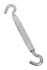 National Hardware N222-026 Zinc-Plated Hook/Hook Turnbuckle 3/8 x 10-1/2 in.