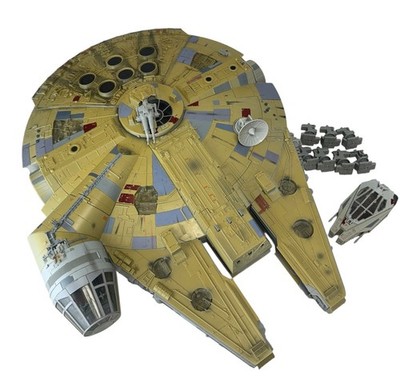 Hasbro Star Wars Legacy Collection Millennium Falcon 2008 UNVOLLSTÄNDIG