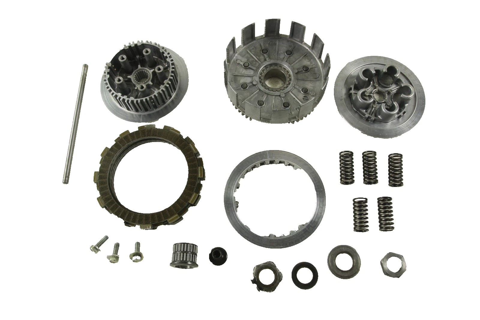 1985 Honda CR125R OEM Complete Clutch Basket Hub Plate 22100-KA3-760