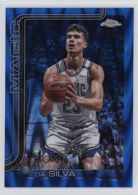 2025-26 Topps Chrome Blue RayWave Refractor 101/150 Tristan da Silva #173 1oc2