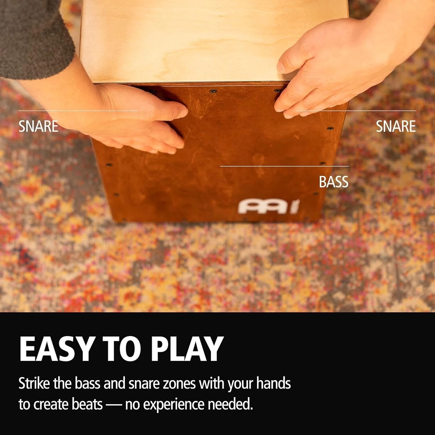 Acoustic Music Cajon Drum for All Skill Levels