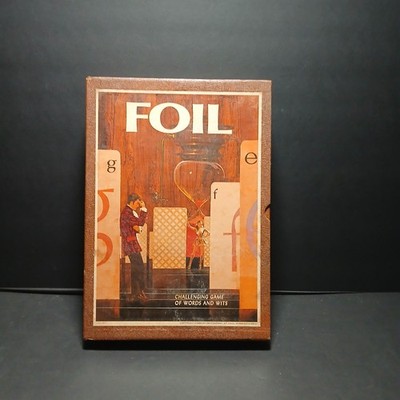 Vtg 1968 Foil Board Game 3M Bookshelf Edition 
