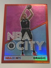 2019-20 Panini NBA Hoops Premium Stock - Nba City Goran Dragic #1 Red