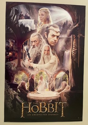DER HOBBIT, EINE UNERWARTETE REISE, AUTHENTISCHES LIZENZIERTES POSTER 2012