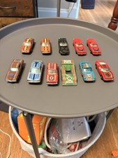 Lot Of 11 Vintage Yatming Diecast Cars (Porche, Maserati, Ford Mustang & T-Bird)
