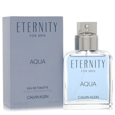 Eternity Aqua by Calvin Klein Eau De Toilette Spray 3.4 oz for Men