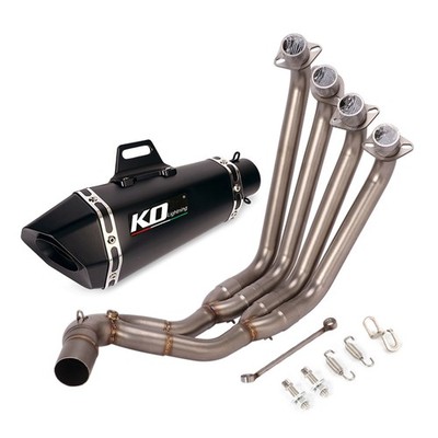 For Honda CBR650R CBR650F CB650R/F 2014-2023 Header Exhaust Link Pipe Muffler 2''